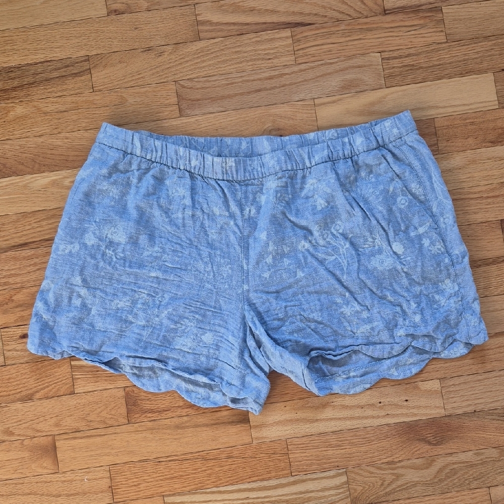 Old Navy Light Blue High Waist Women's Shorts